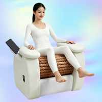 Appareil de massage multifonctionnel pour le corps, amincissant, raffermissant, drainage lymphatique, détoxifiant, réduction de la cellulite, rouleaux 360° pour les pieds