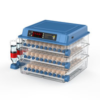 Mini incubateurs d'œufs entièrement automatiques 64 128 192 256 100 200 300 400 Machine à couver les œufs à vendre