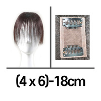 Perruques pour femmes Cosmo en Corée Premium (4x6)-7 pouces, aspect naturel, cheveux humains, texture lisse et droite, usage quotidien, longue durée.
