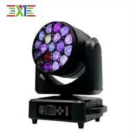 19 X 15W LED RGBW Moving Head Farbwechselnde Lichter für DJ Clubs Konzerte Hochzeiten & Kirchenveranstaltungen