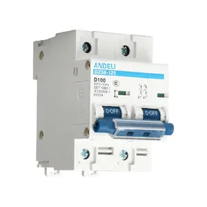 ANDELI mcb ADB3-125-80a 100a 125a dc miniature circuit breaker 2p