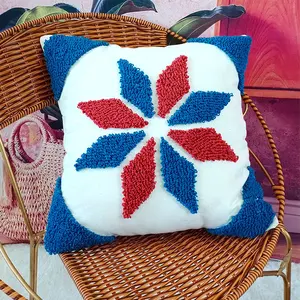 Custom throw pillow Luxurious boho pillow With Tassel for home sofa car decorative pillowcase