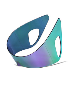 Gafas de Sol de Una Pieza Extragrandes para Mujer 2025 Estilo Retro Futurista Punk Moda Única Y2K - Product Image 6