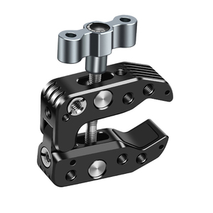 Super <span class=keywords><strong>pince</strong></span> crabe en métal 10-60mm avec 1/4 ''3/8'' trou de localisation Arri <span class=keywords><strong>pour</strong></span> appareil photo reflex numérique <span class=keywords><strong>cardan</strong></span> Vlog vidéo support de bras magique - Product Image 5