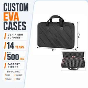 Estuche Rígido de EVA para Herramientas, Caja Moldeada a Prueba de Golpes, Bolsa para Controlador <span class=keywords><strong>Pioneer</strong></span> <span class=keywords><strong>DJ</strong></span>, Estuche Portátil - Solo el Estuche - Product Image 1