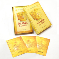 Conception personnalisée Imprimez votre propre jeu de cartes de tarot Oracle Impression en usine de cartes Oracle Design original Jeu de divination Lady