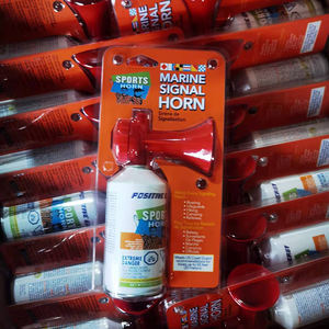 Klaxon à Air en plastique Orange, pour pression à la main, vente en gros, pouces - Product Image 4