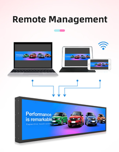 43 inch siêu rộng kéo dài màn hình dài dải <span class=keywords><strong>LCD</strong></span> 2K Độ phân giải <span class=keywords><strong>LED</strong></span> <span class=keywords><strong>Backlit</strong></span> quảng cáo trong nhà hiển thị với dựa trên đám mây CMS - Product Image 2