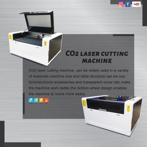 Machine <span class=keywords><strong>de</strong></span> gravure laser CO2 professionnelle pour résine époxy, acrylique, <span class=keywords><strong>laine</strong></span>, plastique, caoutchouc, carreaux <span class=keywords><strong>de</strong></span> céramique - Product Image 2