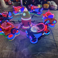 Attraction Offre Spéciale parc d'attractions Manege carnaval jeu mécanique Mini avion enfants abeilles rotatives manèges en avion électrique