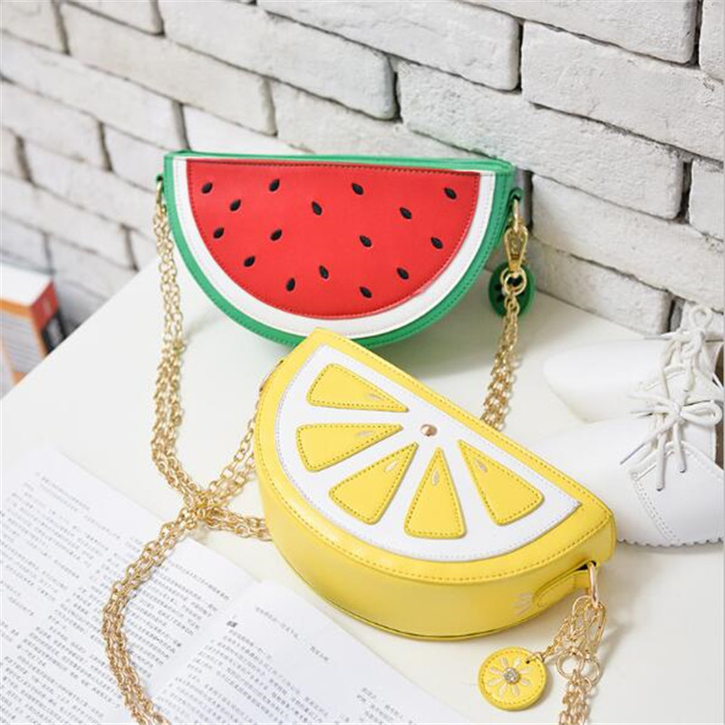 Cute Lemon Purse Keychain Fruit Coin Purse Keyring Mini Coin