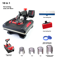 Machine d'impression par sublimation Freesub 15x15 pour t-shirts, presse à chaud multifonctionnelle pour t-shirts, casquettes, mugs P8038-11