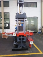 Presse à moulage par compression du caoutchouc Huayi 200 tonnes, machine d'injection par transfert, prix, presse de vulcanisation des joints toriques en caoutchouc
