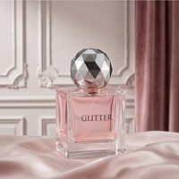 Flacon de parfum rechargeable en verre 30ml 50ml 100ml, avec logo personnalisé, boîte carrée imprimée mate – Vente chaude