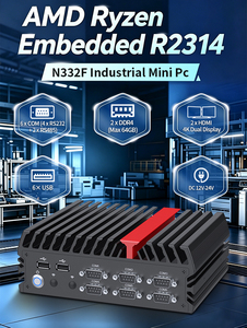 Nuevo Mini PC Industrial Integrado R2314 DDR4 Sin Ventilador con Doble LAN, WiFi 6 4G/5G, Puertos COM, Watchdog, IoT Gateway, Firewall, Nano-N332F - Product Image 4