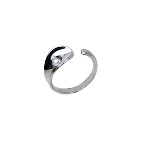 Anillo Estilo Cuchara de Plata S925 Hecho a Mano, Accesorio DIY para Mujer con 6-7 Perlas, Joyería, Soporte Vacío 107 - Product Image 5