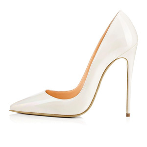 Escarpins à talons hauts pour femmes avec clous, bout pointu 12 cm, collection Printemps 2026, grandes tailles 34-46 - Product Image 4