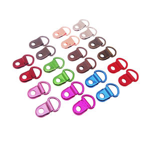 Sangle colorée crochet D-ring Rivet Corset botte-dentelle anneau Corset couture garniture en gros - Product Image 3