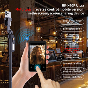 Không dây Magnetic Selfie <span class=keywords><strong>Monitor</strong></span> cho <span class=keywords><strong>Iphone</strong></span> HD hiển thị với điều chỉnh độ sáng & điện thoại di động hệ thống kết nối - Product Image 5