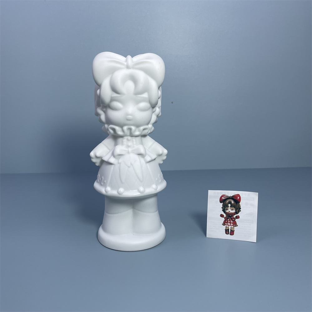 Skirt pulls elder sister white embryo-22cm high ks162