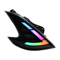 Feux arrière séquentiels dynamiques RGB pour 370z, feux arrière clairs, feux arrière fumés pour Nissan 370z 2013-2019
