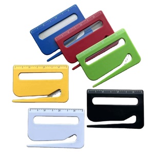 3-in-1 Magnifier Letter Opener with Ruler - Custom Office <b>Gift</b> - Product Image 3