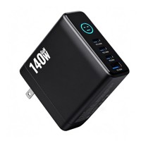 Produk Baru Diluncurkan: Charger Perjalanan 140W 30W Pengisian Cepat Multi-Perangkat Adaptor Daya GaN dengan Layar TFT EU UK AU US