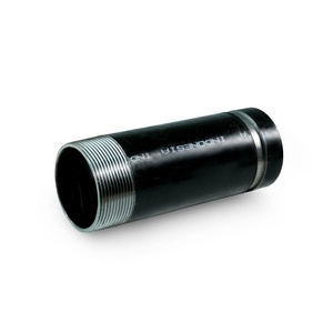 Raccords de tuyauterie noirs à rainures, prix direct usine, en acier, conformes NSF/ANSI 372 - Product Image 1