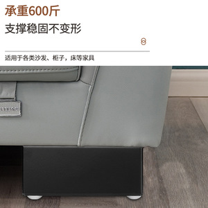 Pata de Mueble de Acero Laminado en Frío de Alta Resistencia para Sofá, Zapatero, Diseño Moderno - Product Image 1
