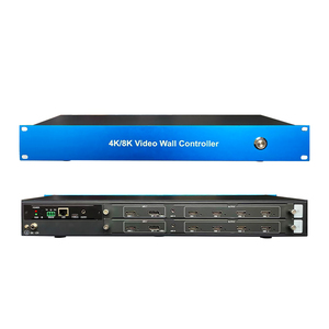 Répartiteur multi-écrans FPGA 8K60 4X2 5X1 6X1 2X3 2X4, mode de fusion 1920X1080 2560X1440, résolution 8 ports <span class=keywords><strong>HDMI</strong></span>, contrôleur FCC CE - Product Image 1