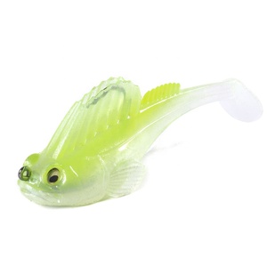 Esca Morbida da Pesca 7cm 14g per <span class=keywords><strong>Luccio</strong></span> e Spigola, Jig con Coda a Paletta per Acque Profonde, Leurre Pesca Swimbait - Product Image 3