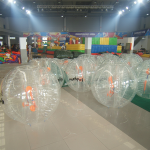 Bola Bumper Tiup Bahan TPU Harga Pabrik, Bola Sepak Bubble Bumper Merek Wolong, Dijual Murah - Product Image 5