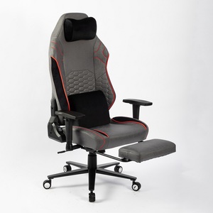 <span class=keywords><strong>Chaise</strong></span> de jeu ergonomique <span class=keywords><strong>XXL</strong></span> avec coussin épais, grand dossier magnétique et repose-pieds - Product Image 4