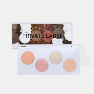 Resaltador de Polvo de pigmento alto, maquillaje sin etiqueta, resaltador <span class=keywords><strong>bronceador</strong></span> para la cara, venta al por mayor - Product Image 2