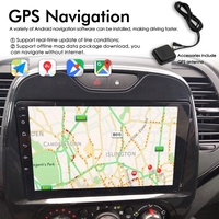 Android 13 AI Voice DSP Tableau de bord USB 8GB+128GB GPS Renault Kaptur 2016-2019 Lecteur vidéo CarPlay Stéréo 2Din 1 an