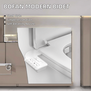 Accesorio de inodoro de bidé de autolimpieza moderno Bofan, diseño ABS de fácil uso para hoteles, apartamentos, plástico no eléctrico para Baño - Product Image 3