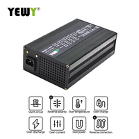 Chargeur de batterie Lifepo4 au lithium-ion-acide 900W pour voiturettes de golf et scooters Chargeur 12v 24v 48v 72v