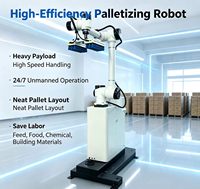 Robot de Paletización Colaborativo de Última Generación con Bajo Nivel de Ruido para Cajas de Bebidas, Carga Automatizada de Palés