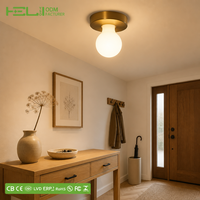 Ampoule LED G45 Globe en gros 5W E27 450Lm 100-265V en plastique recouvert d'aluminium PC DOB à courant constant pour usine