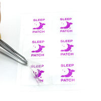 Patch transdermique de mélatonine personnalisé en gros bonne nuit patch de sommeil patchs pour la peau endormie sur le côté