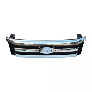 Grille chromée LuckinAuto pour assemblage de <span class=keywords><strong>calandre</strong></span> de camion <span class=keywords><strong>Ford</strong></span> <span class=keywords><strong>ranger</strong></span> 2012 <span class=keywords><strong>2013</strong></span> 2014 2015 2016 hors route 4x4 <span class=keywords><strong>calandre</strong></span> chromée OEM - Product Image 1