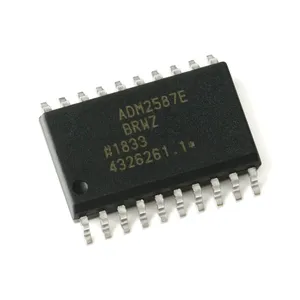 Microcontrolador HXC ADM2587EBRWZ-REEL7, Chips IC, Componentes Electrónicos, Circuito Integrado para Dispositivos RS-485 con Aislamiento de Señal y Alimentación - Product Image 1