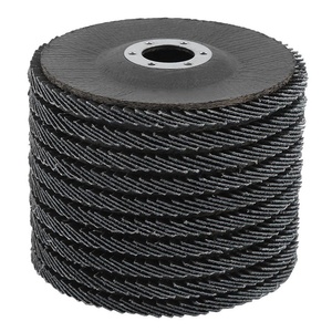 Disque à lamelles en oxyde d'aluminium 4 ''X 5/8'' Support en <span class=keywords><strong>fibre</strong></span> <span class=keywords><strong>de</strong></span> <span class=keywords><strong>verre</strong></span> Disque abrasif 100X16mm pour le polissage <span class=keywords><strong>de</strong></span> l'acier inoxydable Personnalisable OEM - Product Image 6