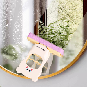 Serpillère en éponge de nettoyage portable pour salle de bain, éponge de nettoyage pliable à auto-pressage, <span class=keywords><strong>mini</strong></span> serpillère de bureau pliable - Product Image 5