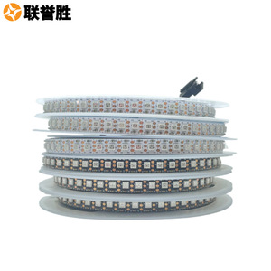 Liansheng Ws2812B <b>Led</b> <b>Strip</b> 144 Dc 12V RGB Color Full Color 8Mm Flexible Light For Indoor <b>Outdoor</b> Use - Product Image 1