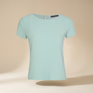 T-shirt uni surdimensionné pour femmes - Product Image 2