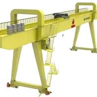 무거운 의무 해양 항구 철도 <span class=keywords><strong>100T</strong></span> A6 더블 거더 갠트리 크레인 택시 제어 컨테이너 보트 리프팅 운송 - Product Image 2