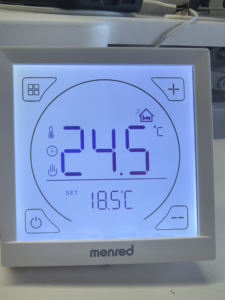 Thermostat de <span class=keywords><strong>chauffage</strong></span> <span class=keywords><strong>électrique</strong></span> programmable Wi-Fi moderne, best-seller, installation facile, compatibilité 220V/110V, garantie 3 ans - Product Image 3