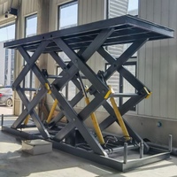 Plateforme élévatrice à ciseaux verticale fixe robuste CE ISO électrique hydraulique 3 tonnes 5 tonnes 10 tonnes 20 tonnes, table élévatrice à ciseaux stationnaire