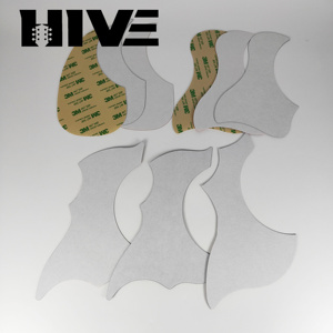 HIVE Tropfenförmiger Vogelschutz-Aufkleber Selbstklebende Kratzschutzplatte PVC 40 41 Zoll Akustik-Folk-Gitarren-Schlagbrett - Product Image 5